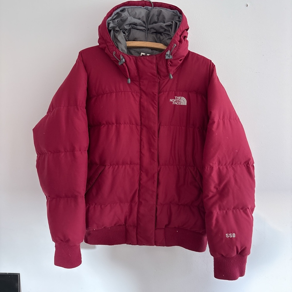 The North Face Red Puffer Jacket